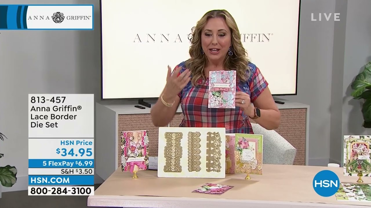 Anna Griffin Lace Border Die Set