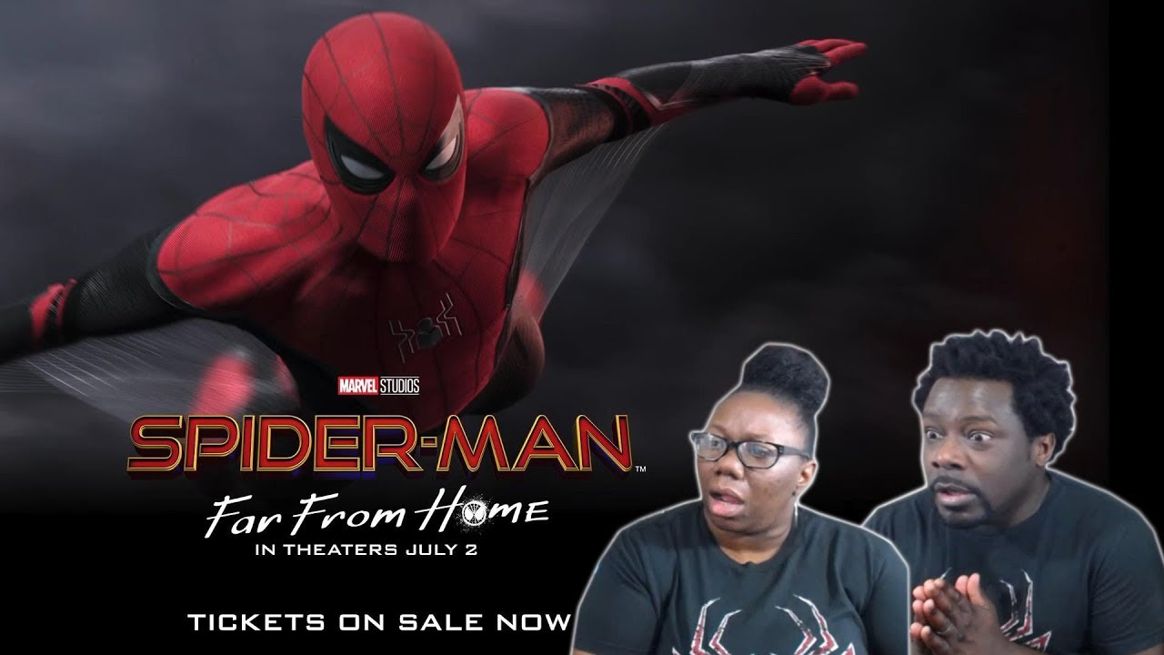 SPIDER-MAN: FAR FROM HOME - Official Trailer {REACTION!!}