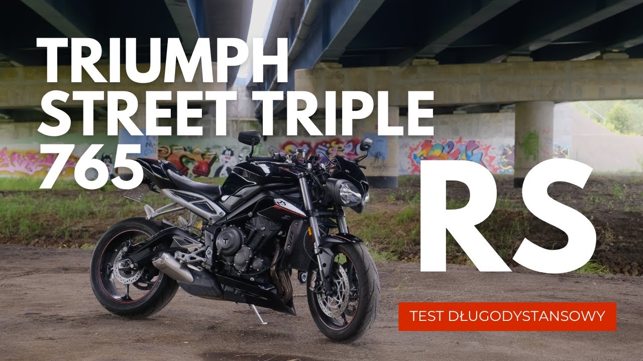 Triumph Street Triple 765 RS 2017 - sportowy naked bike - test długodystansowy, recenzja [4k, PL]