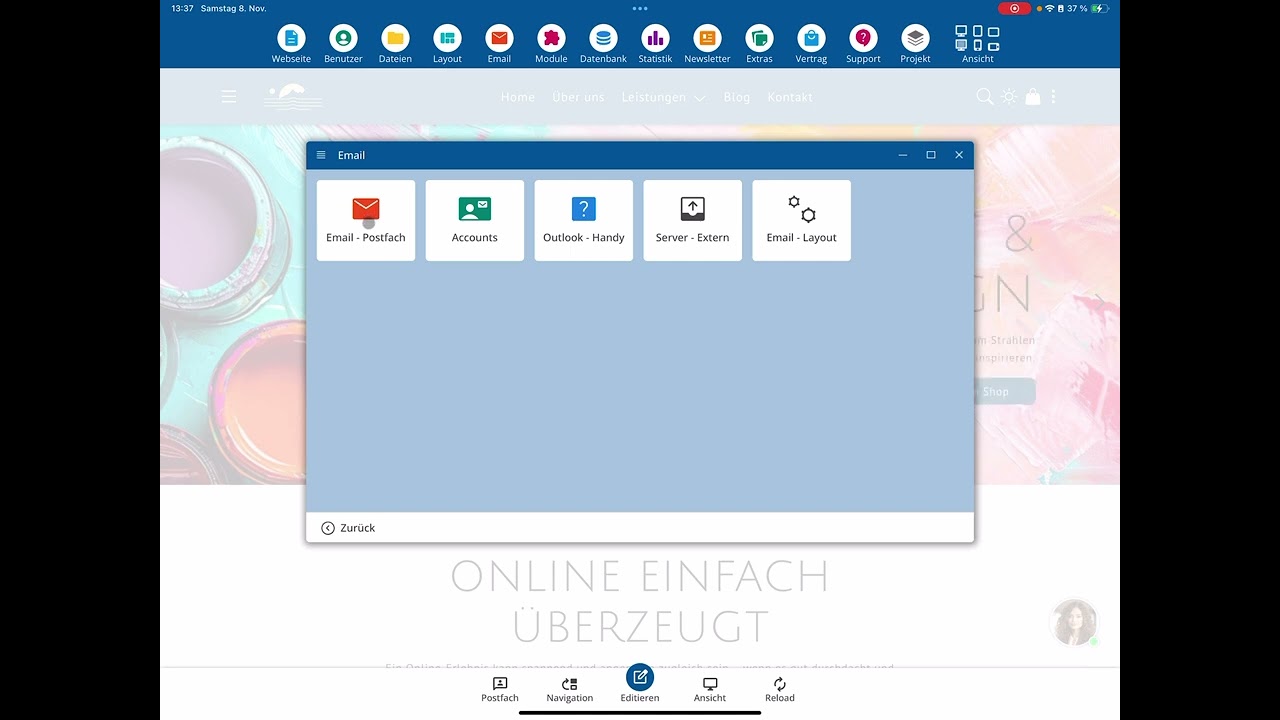 Mail Fehlerbehebung bei Versand  oder Empfangsproblemen