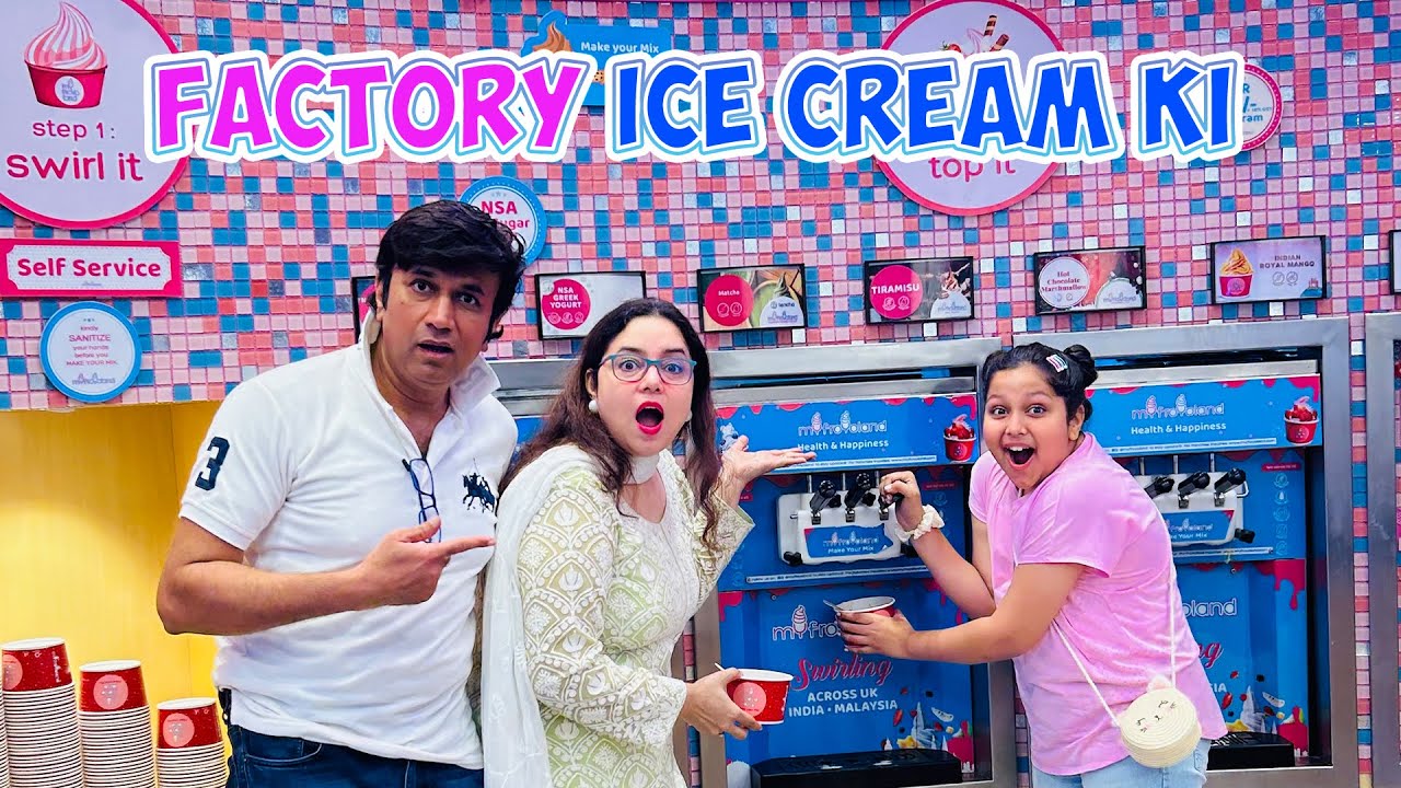 Frozen Yogurt Fun at MyFroyoLand 🍦✨ | Myra Creates Her Dream Dessert! | Vlog | The Magical Myra