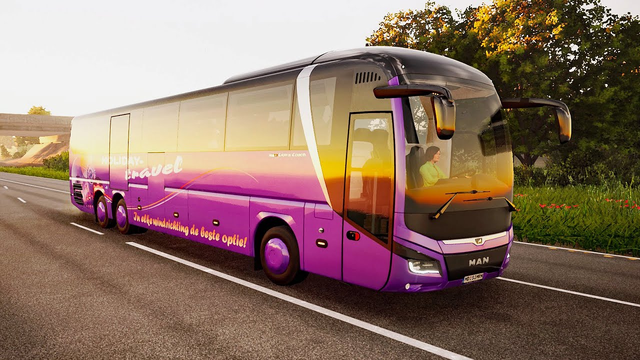 MAN Lion's Coach 3rd Generation ! ! ! Fernbus Simulator ! ! ! GAMEPLAY ! ! !