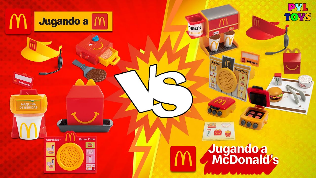 ¿Cuál es MEJOR? Jugando a McDonalds 2024 vs 2025