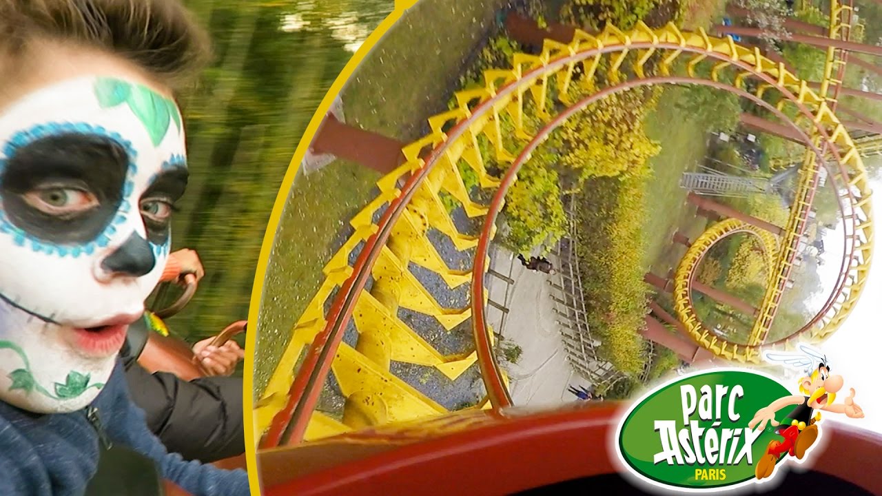 VLOG - SENSATIONS FORTES au PARC AST&Eacute;RIX avec Goudurix, Tonnerre de Zeus & Discob&eacute;lix