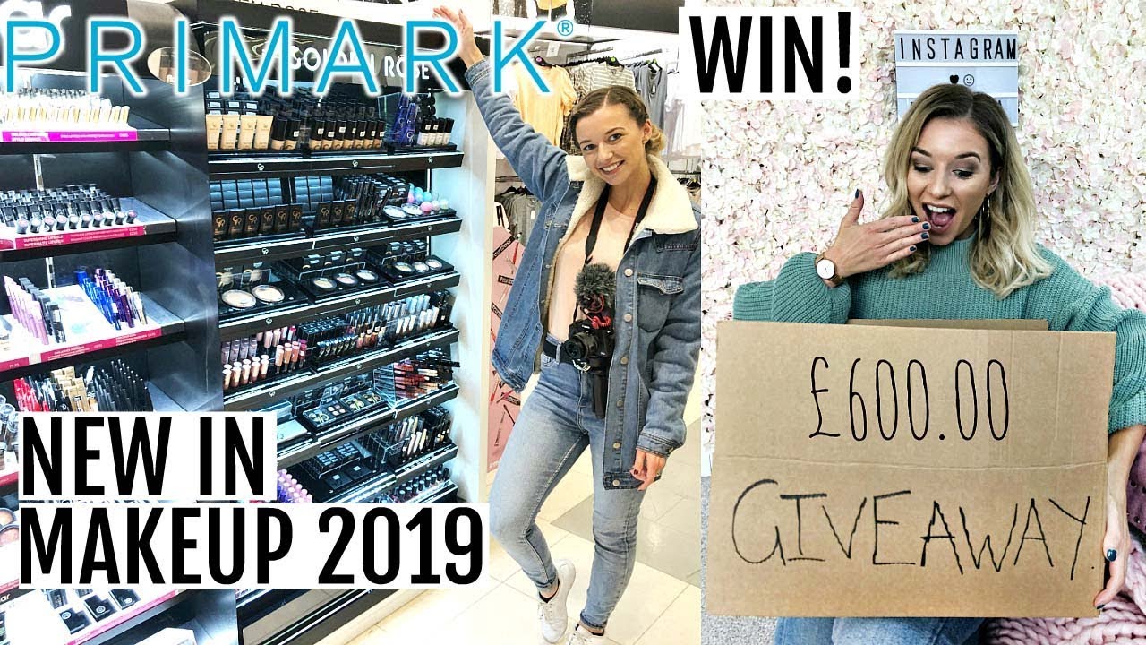 NEW IN PRIMARK MAKEUP 2019 + £600 GIVEAWAY! / ELTORIA