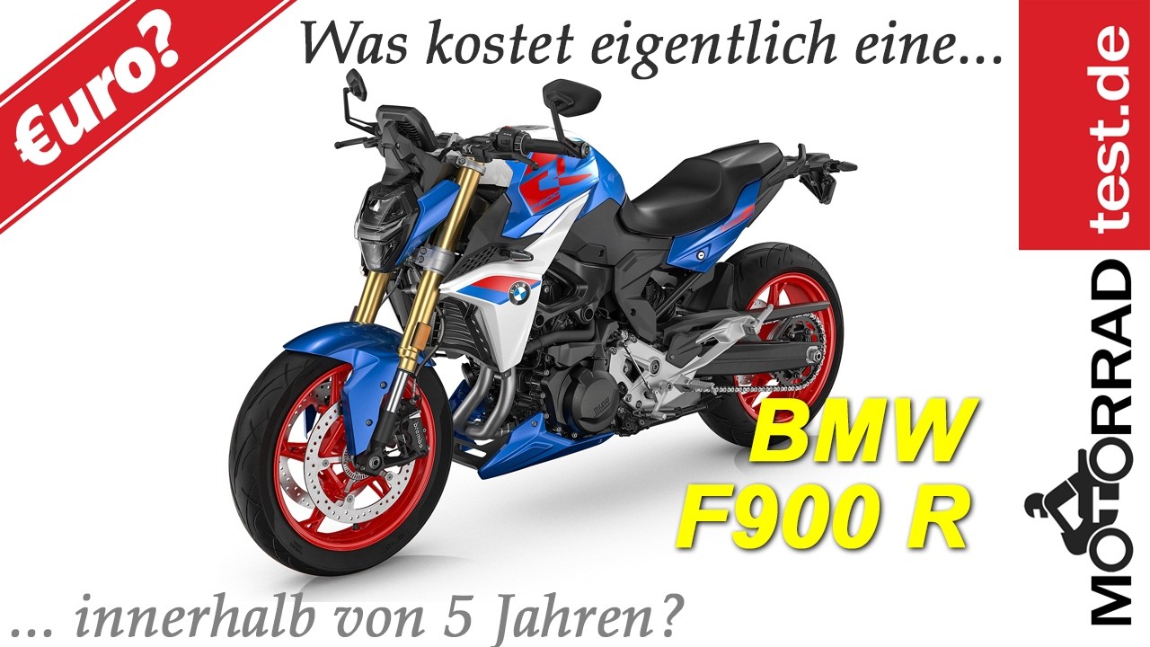 Was kostet eine nagelneue BMW F900 R nach 5 Jahren inkl. Wertverlust, Service, Versicherung etc.?