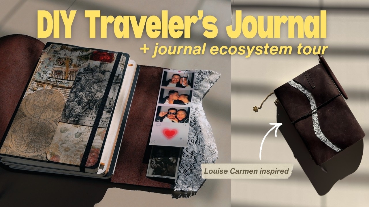 my DIY Louise Carmen + simple journal ecosystem