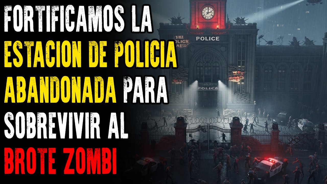Fortificamos la Comisaría Abandonada para Sobrevivir al Brote Zombi