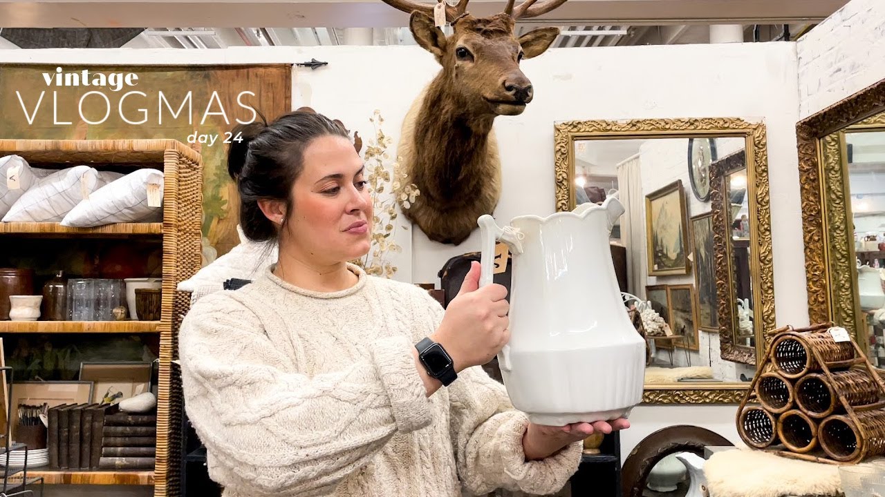 NEW Antique Inventory Reset Pt. 2 | A VINTAGE VLOGMAS '21 Day 24
