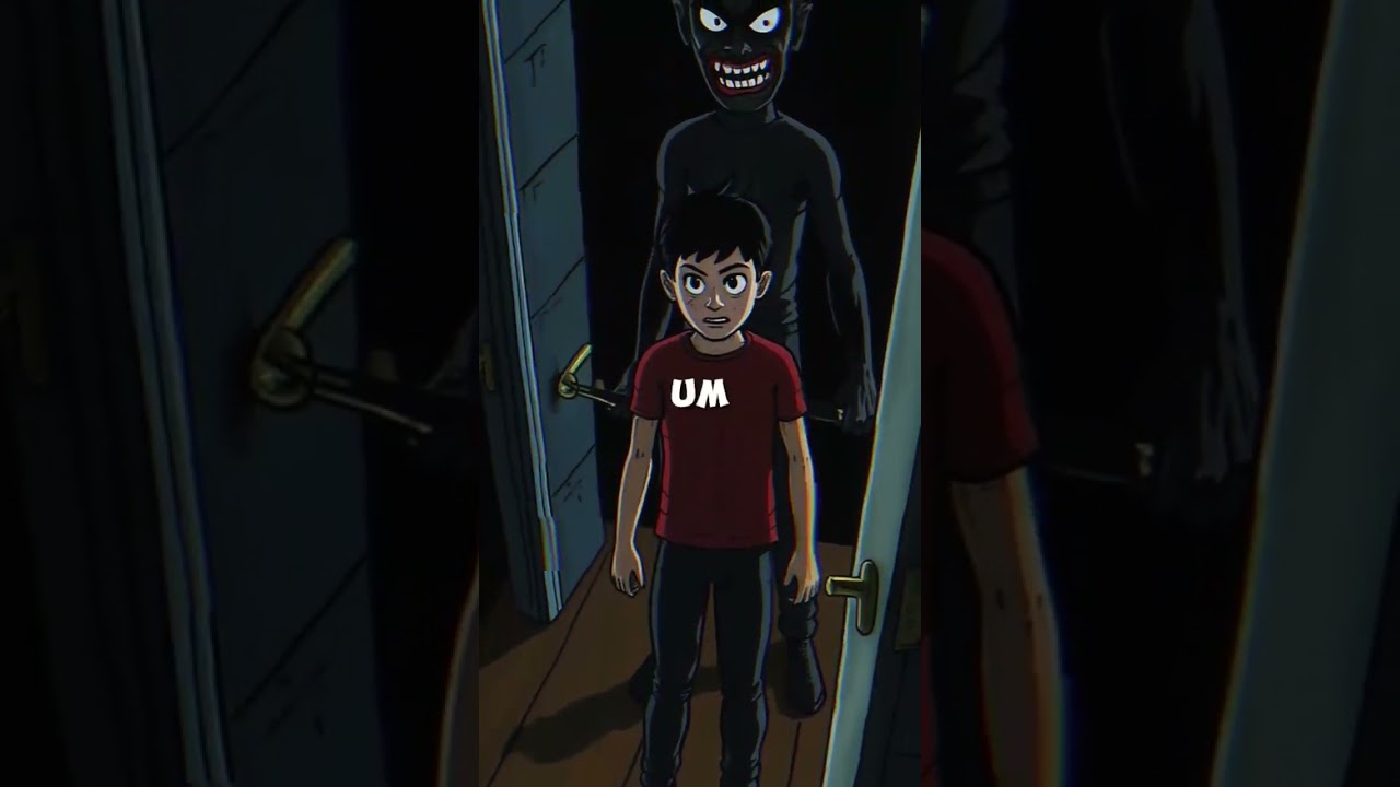 &ldquo;Ele ouviu batidas &agrave;s 3AM&hellip; mas n&atilde;o tinha ningu&eacute;m l&aacute; 😱🚪 #shorts #terror #horror