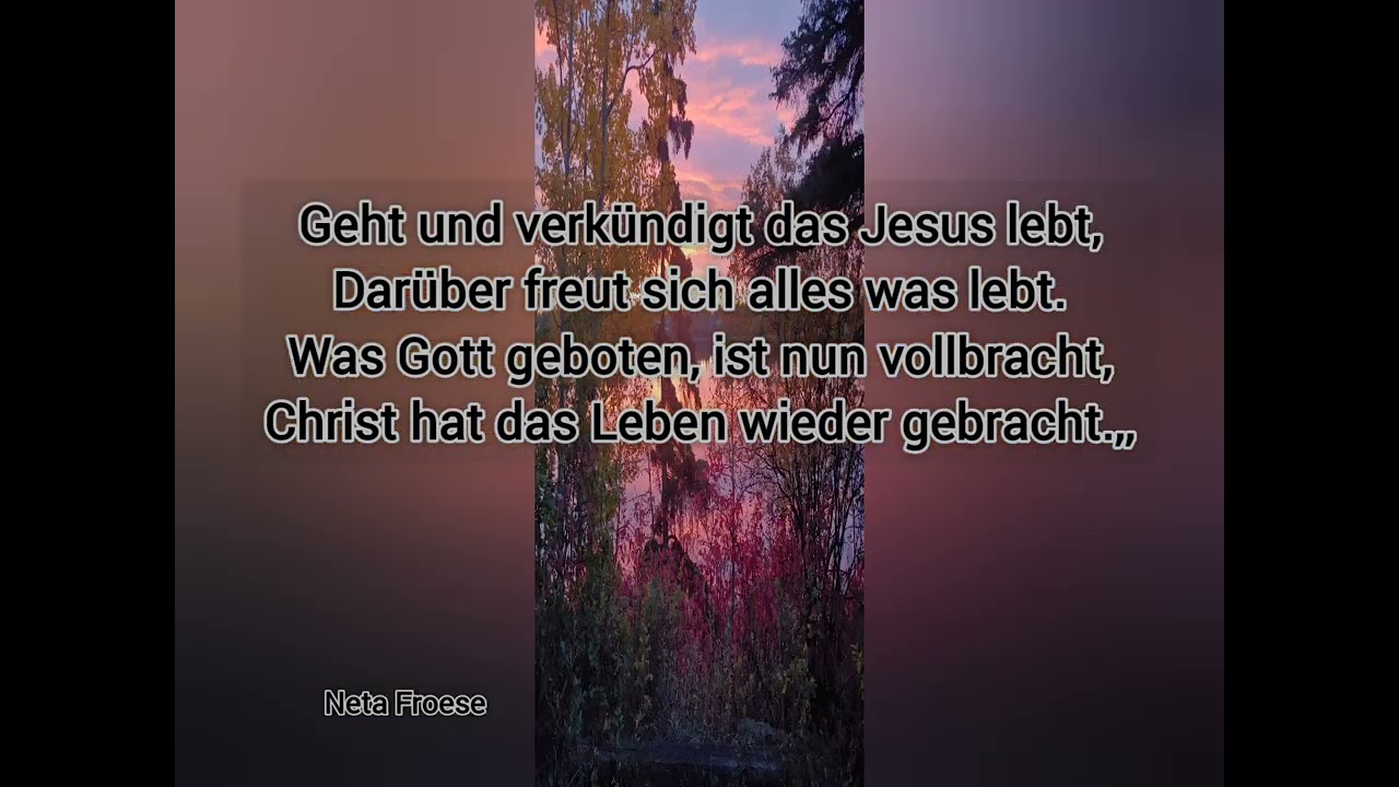 Er ist erstanden, Halleluja!