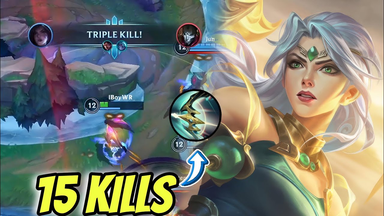 WILD RIFT ADC // THIS KAI'SA IS TOO OVERPOWER WITH THIS BUILD IN PATCH 5.2C (15 KILLS) GAMEPLAY!