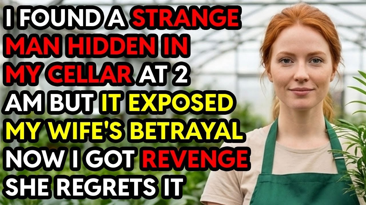 I Found a Strange Man Hidden in My Cellar at 2 AM It Exposed My Wife's Betrayal Cheating AudioBook
