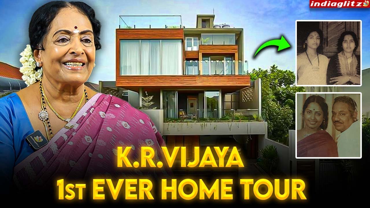 60 வருடம் பழமையான புகைப்படம் 😲😲 | K. R. Vijaya 1st Ever Home Tour | MGR , Sivaji, Gemini