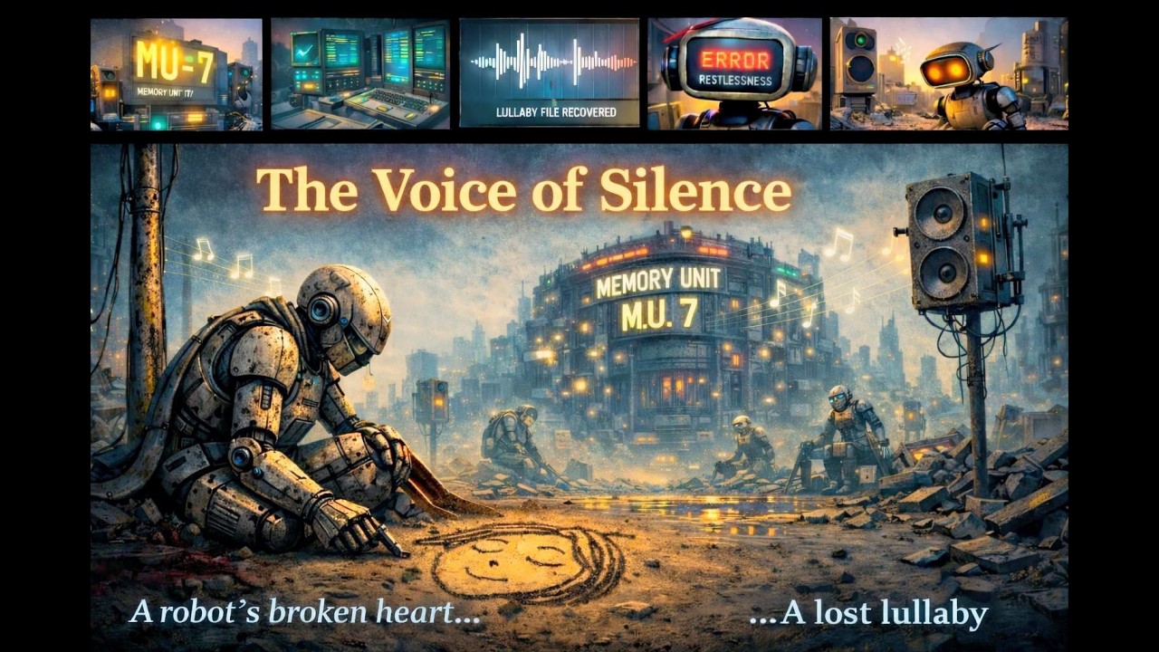 THE VOICE OF SILENCE #When human compassion awakened in machines An Emotional Sci-Fi Short Film