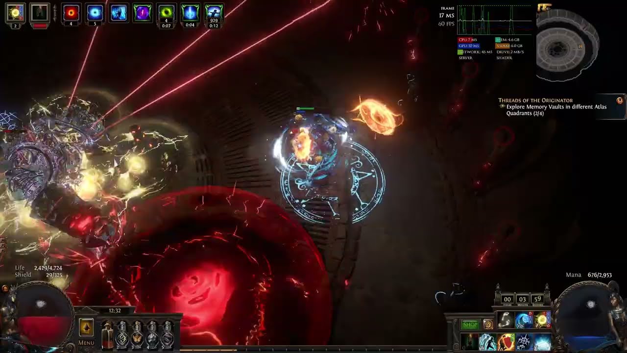 (3.28) Storm Burst Totems Hierophant VS Fortress (Nightmare Map)