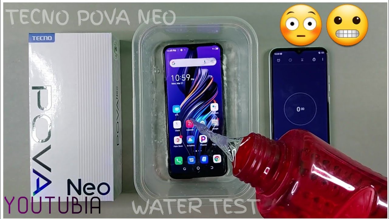 Tecno Pova Neo Water Test 💧 | Let's See Pova Neo is Waterproof Or Not?