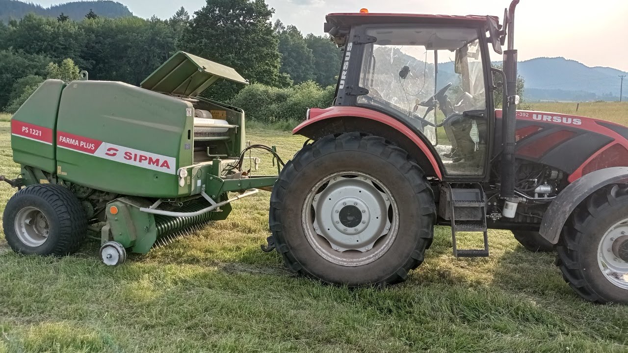 Ursus c 392 i Sipma 1221 Farma Plus pierwsze baloty w tym roku!