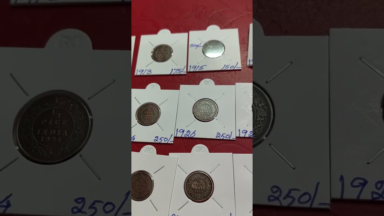 #BRITISH#INDIA#HALF#PICE#GEORGE#FIFTH#KING#AND#EMPEROR#COINS#SALES#RAJESH#COLLECTION#6374235157#