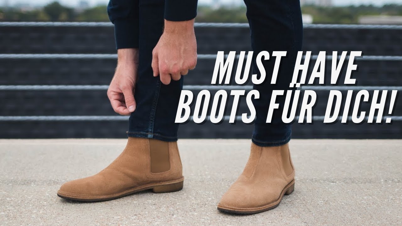BLINDKAUF! PREISWERTE BOOTS F&Uuml;R DEN WINTER ⎥ Stiefeletten, Chelsea Boots ⎥ M&auml;nner Style
