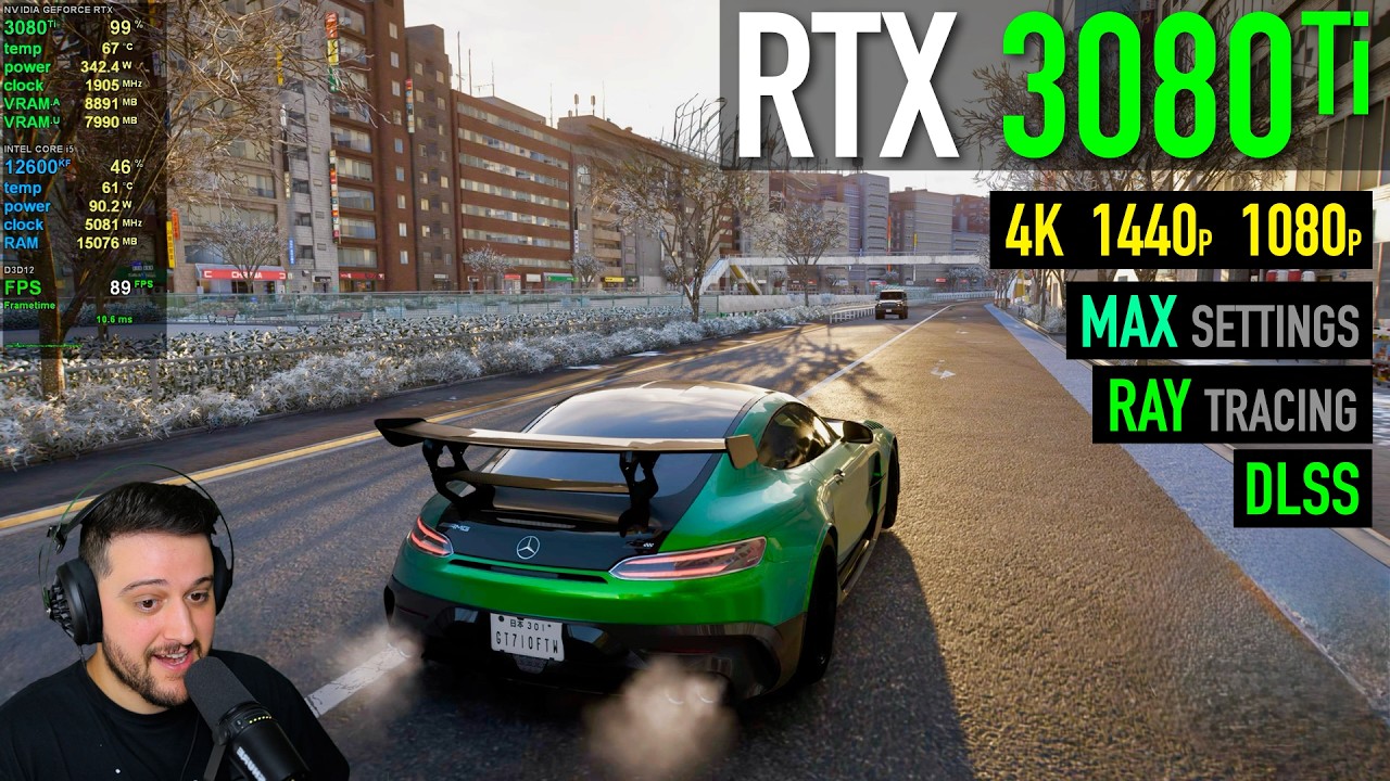 RTX 3080 Ti &mdash; Forza Horizon 6 &mdash; Эта видеокарта всё ещё зверь!