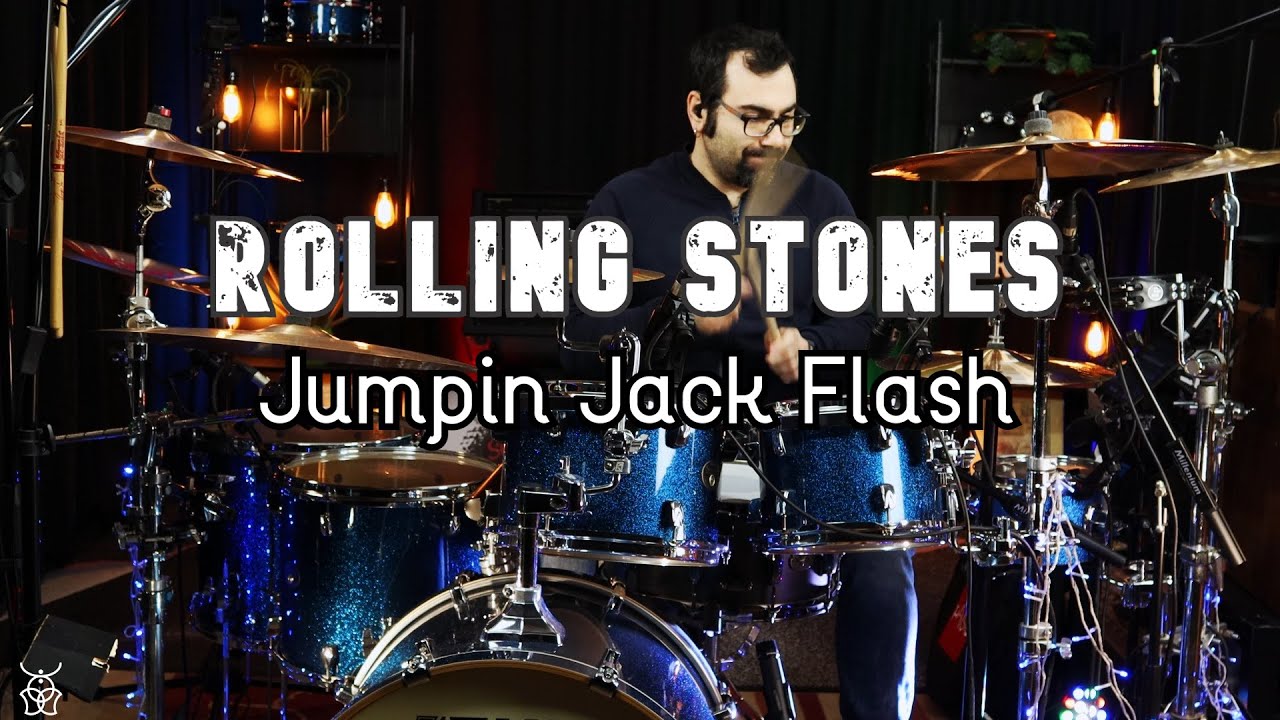 Rolling Stones - Jumpin Jack Flash Drum Cover