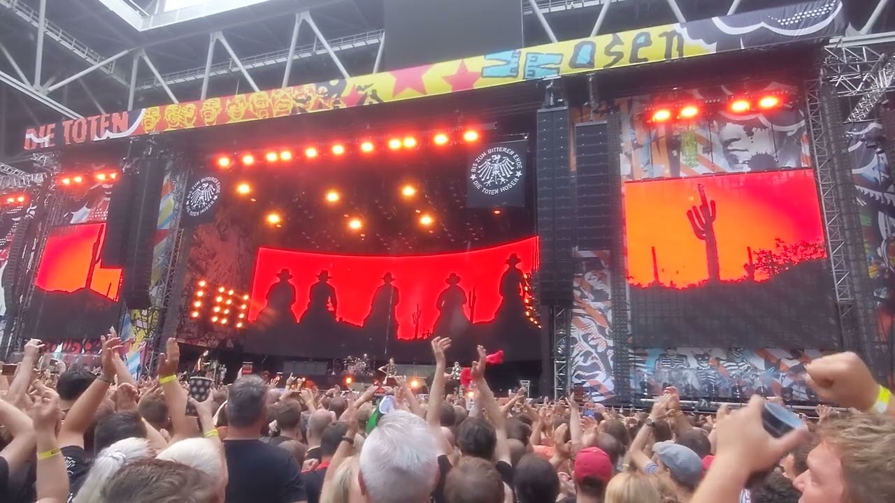 Die Toten Hosen - Intro + Alle sagen das (Merkur Spiel-Arena, Düsseldorf / 24.06.2022)