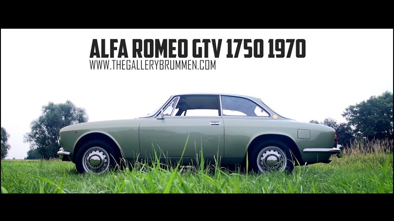 ALFA ROMEO BERTONE GTV 1750 - 1970 |GALLERY AALDERING TV