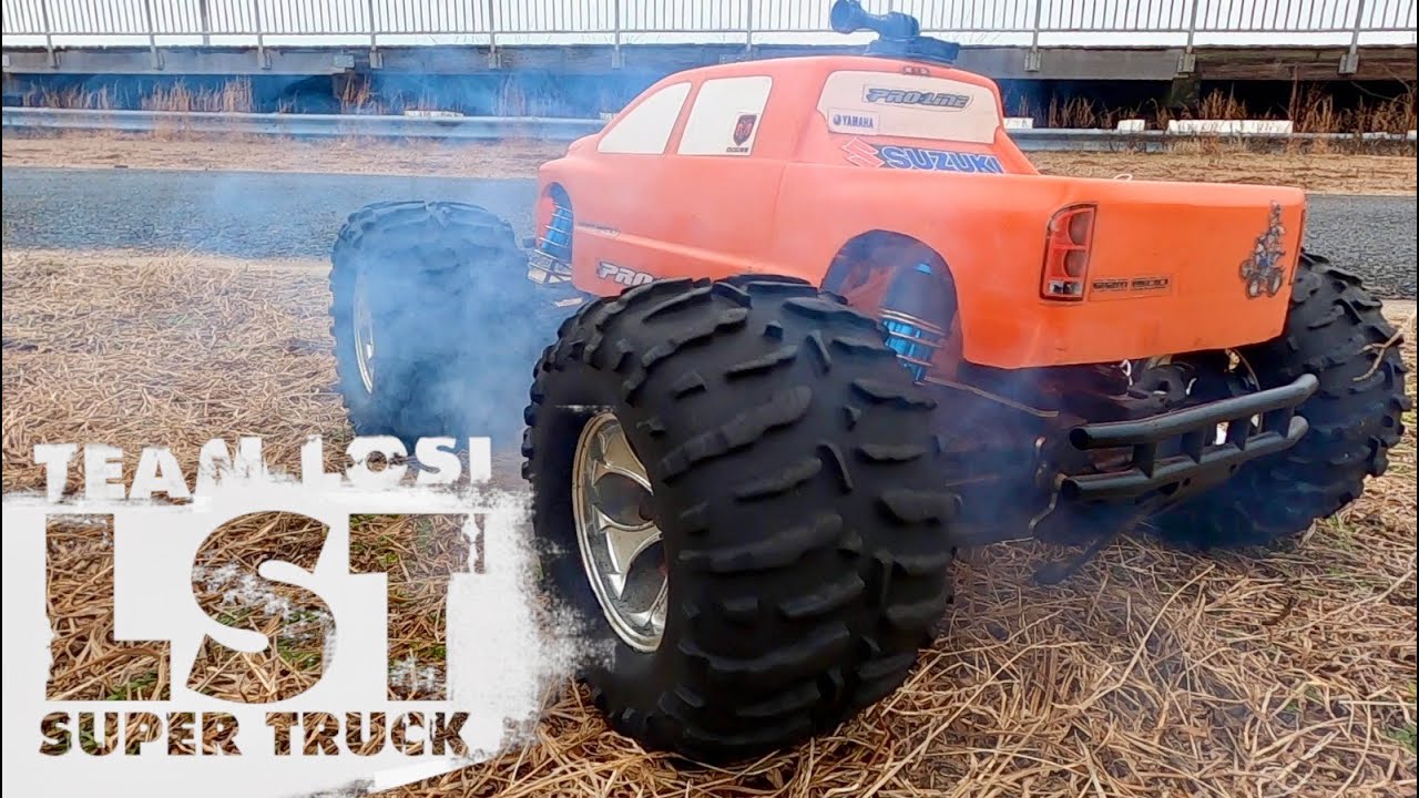 Team-Losi LST Aftershock - Test Drive after Restoration & Repair (HECK Happened now??)