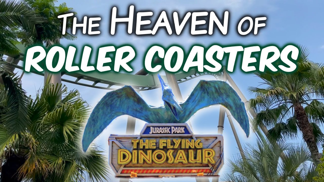 The Flying Dinosaur REVIEW | Universal Studios Japan BEST Roller Coaster! USJ 2021