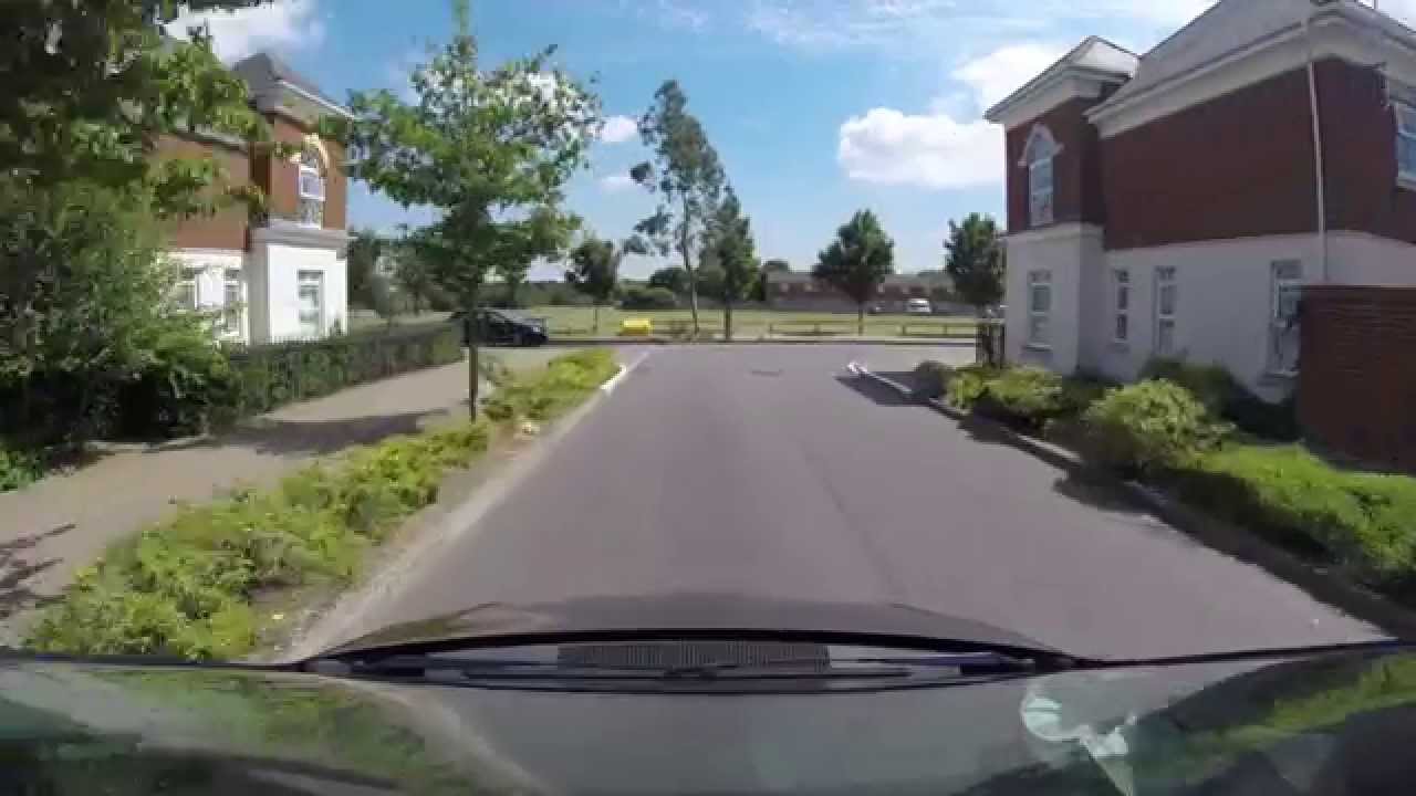 Drive around Dettingen Park in Deepcut Surrey