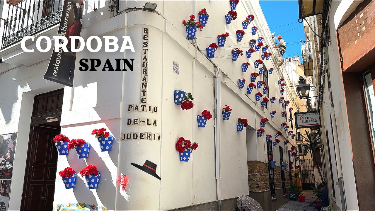 [4K]🇪🇸 Кордова, Испания 🌺 Цветок Андалусии и вечная красота! 2025
