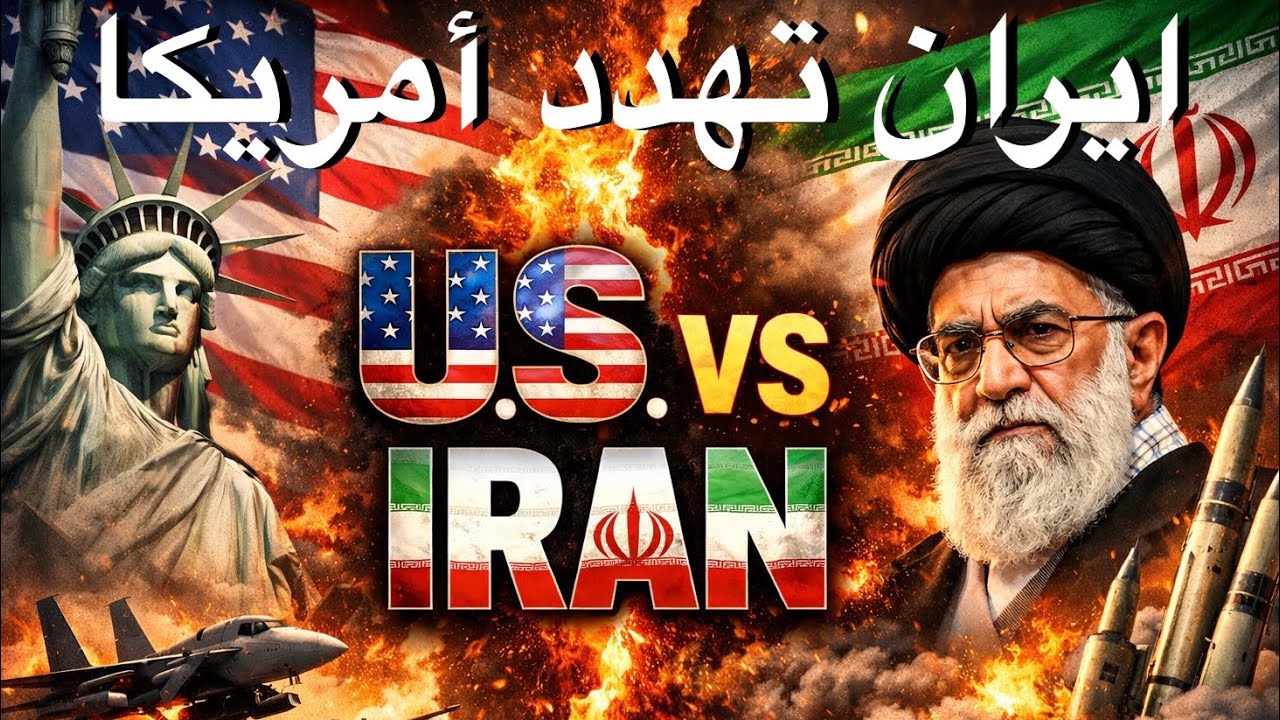 ايران تهدد أمريكا وترامب يتراجع عن ضربها.