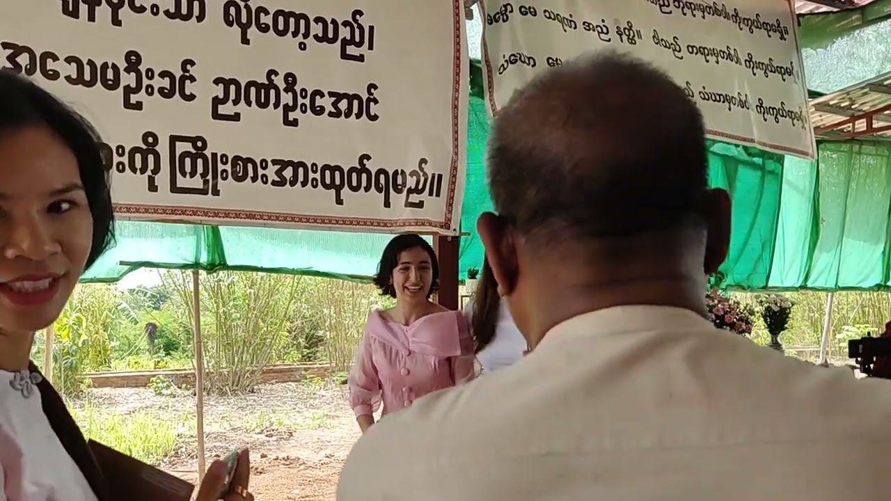 #အီတလီသူလေးဂေါတမီရတနာသီလရှင်ဝတ်တော့မှာ(အပိုင်း ၄) #Italian Girl Gotami Yadanar Nun to Wear (Part 4)
