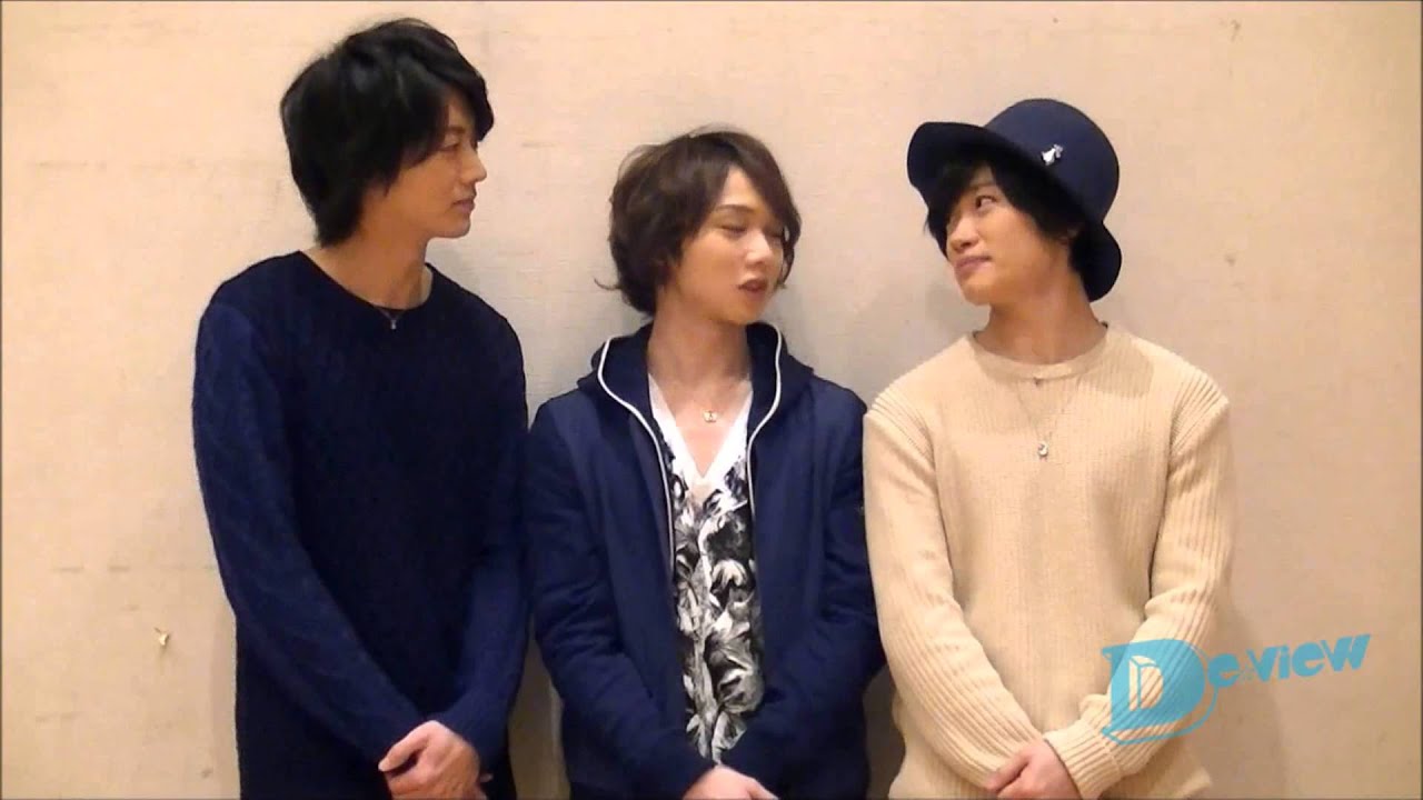 太田基裕＆植田圭輔＆鳥越裕貴／月刊デ☆ビュー2015年4月号掲載
