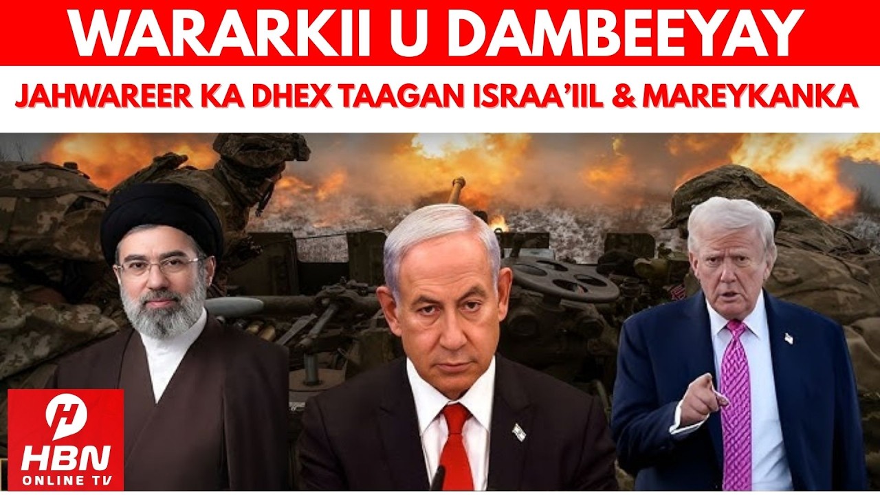 WAR CULUS: MAREYKANKA & !SRA4'!!L OO DAGAALKII KU JAHWAREERAY & IIR4AN OO LA SOO BAXDAY AWOOD CUSUB
