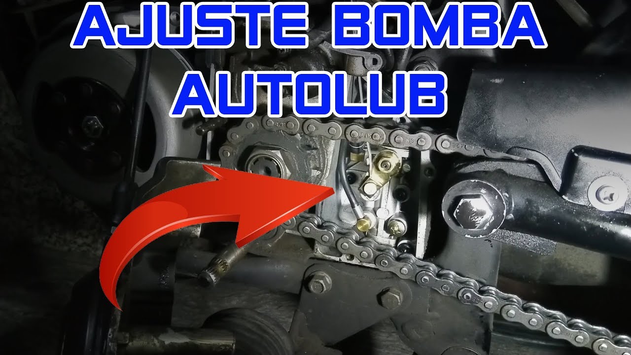 Ajuste bomba autolub - Suzuki AX100