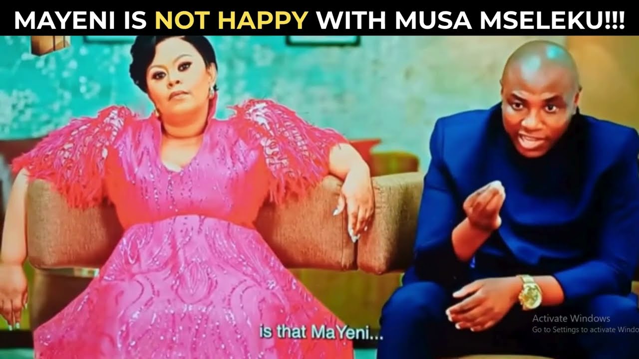 Uthando Nesthembu Season 9 Episode ,Mayeni is not happy with Musa Mseleku