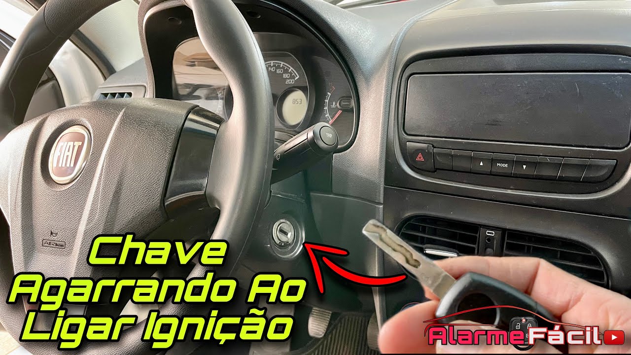 Chave Agarrando na Ignição Fiat Strada #Dica
