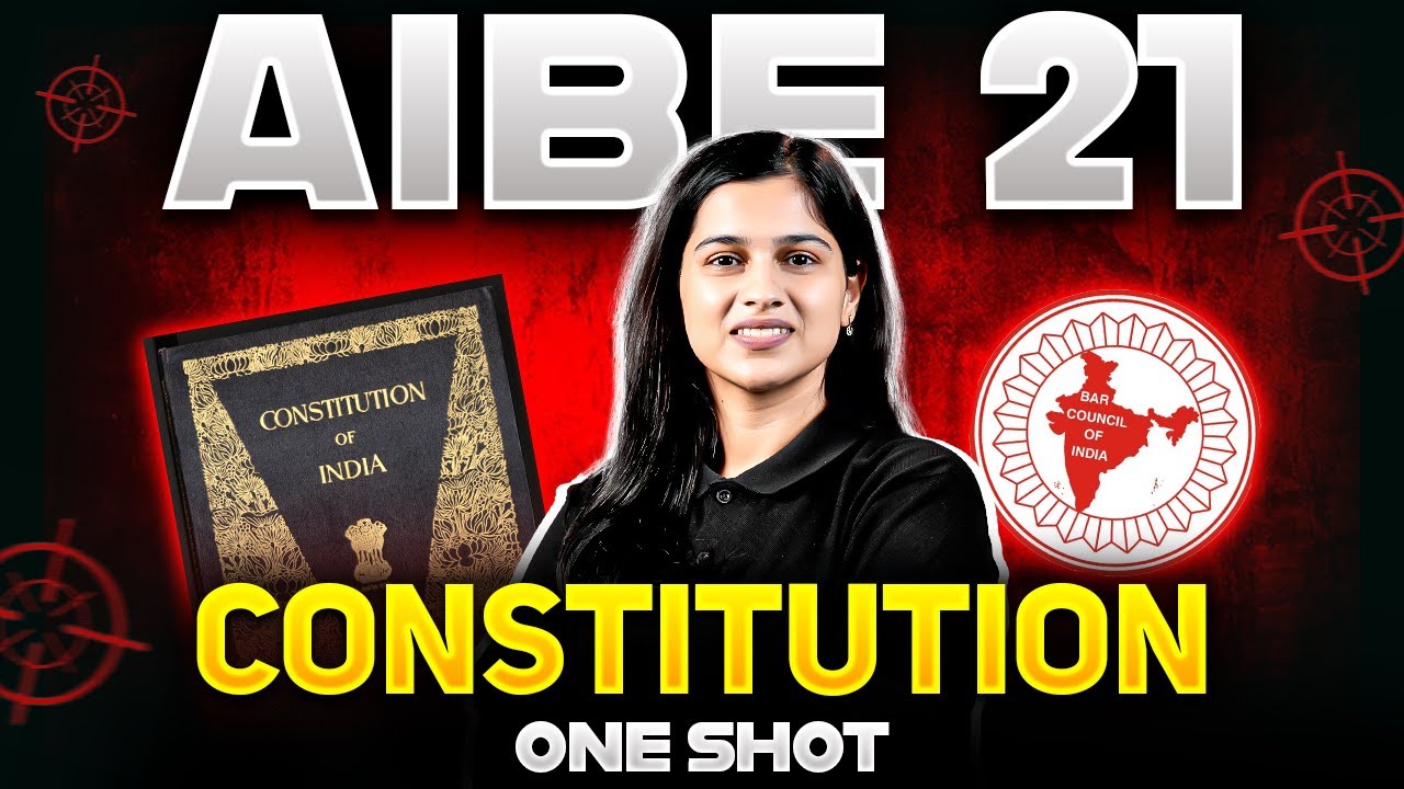 Complete Constitution | One Shot | AIBE 21 | Score 10 Marks | Deeksha Choudhary
