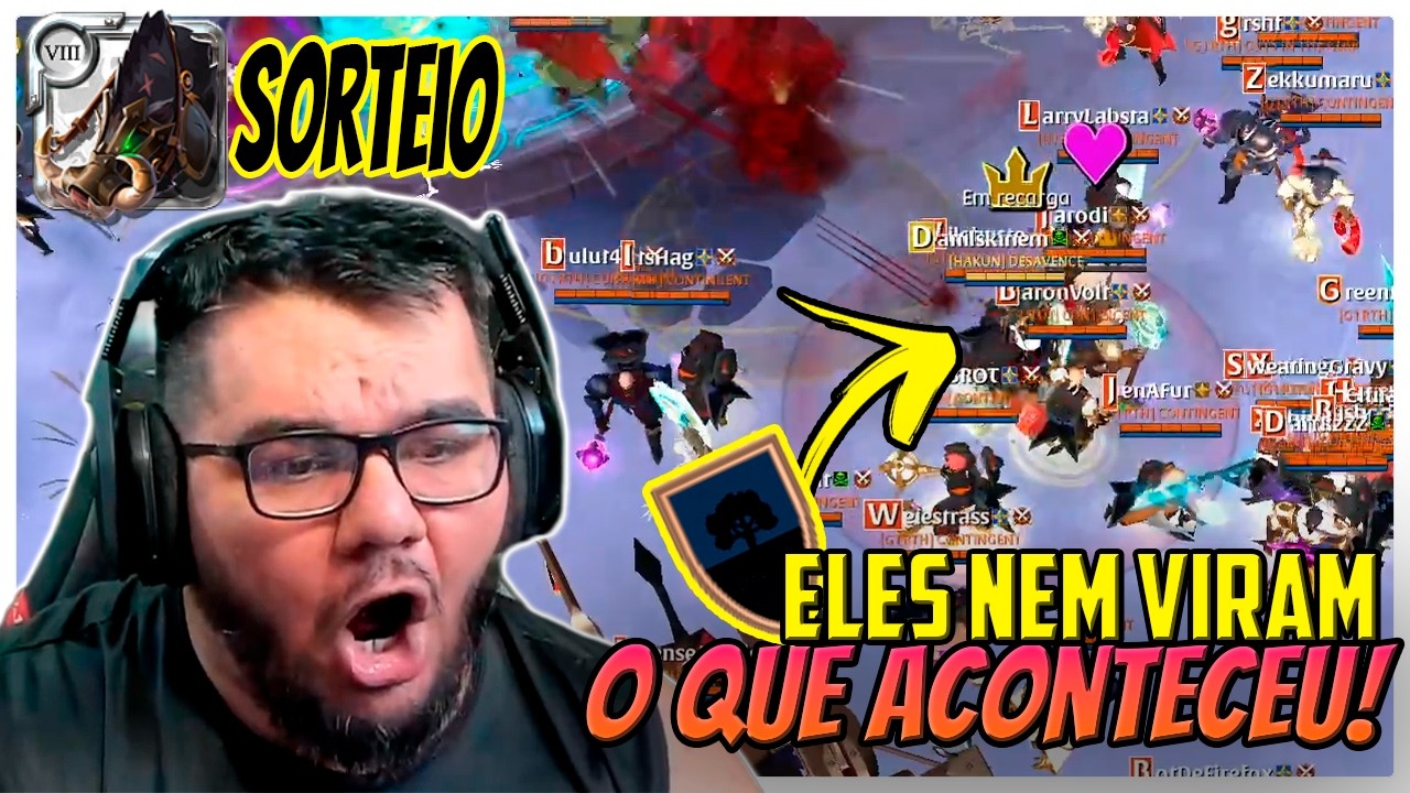 TÁ VIRANDO FREGUESIA ESSA TAL DE CONTINGENT 🤭 | SORTEIO JAVALI ELITE 🐗 - ALBION ONLINE