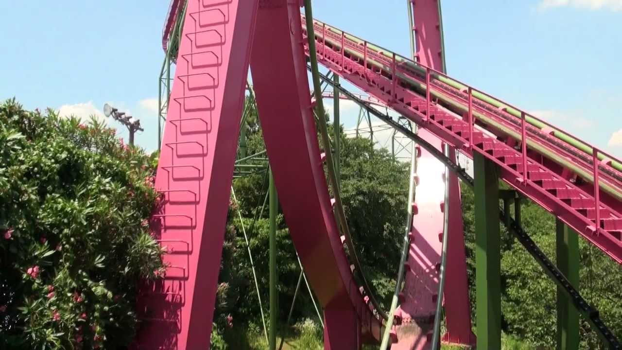 Momonga Standing and Looping Coaster  at Yomiuriland (Tokyo; Japan)