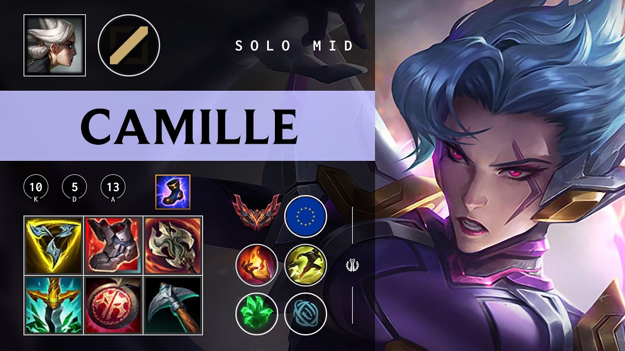 Camille Mid vs K'Sante - EUW Grandmaster Patch 26.03