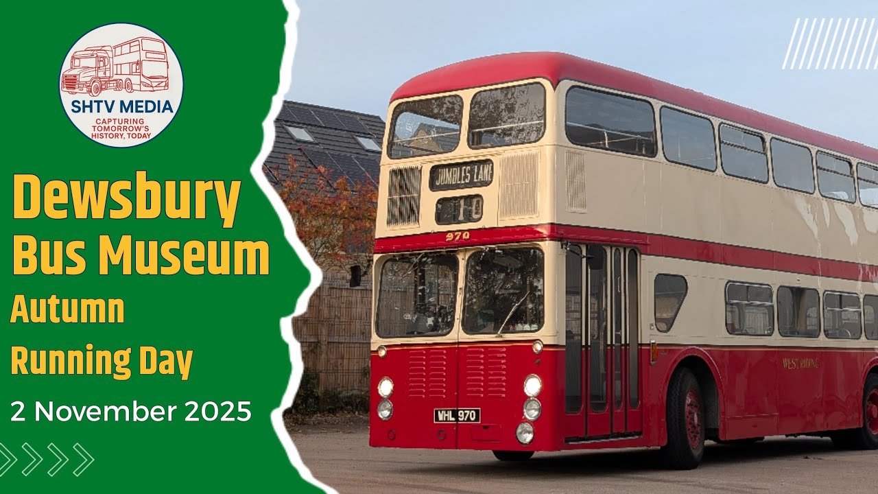 Autumn Running Day 2025 at Dewsbury Bus Museum – Classic Buses on the Move!