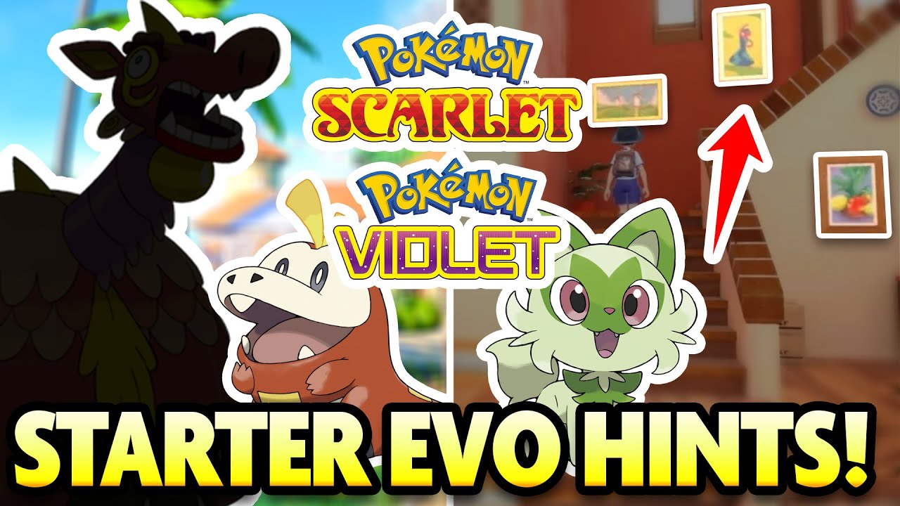 STARTER EVOS HINTED AT? NEW Rumor Breakdown for Pokemon Scarlet and Violet!