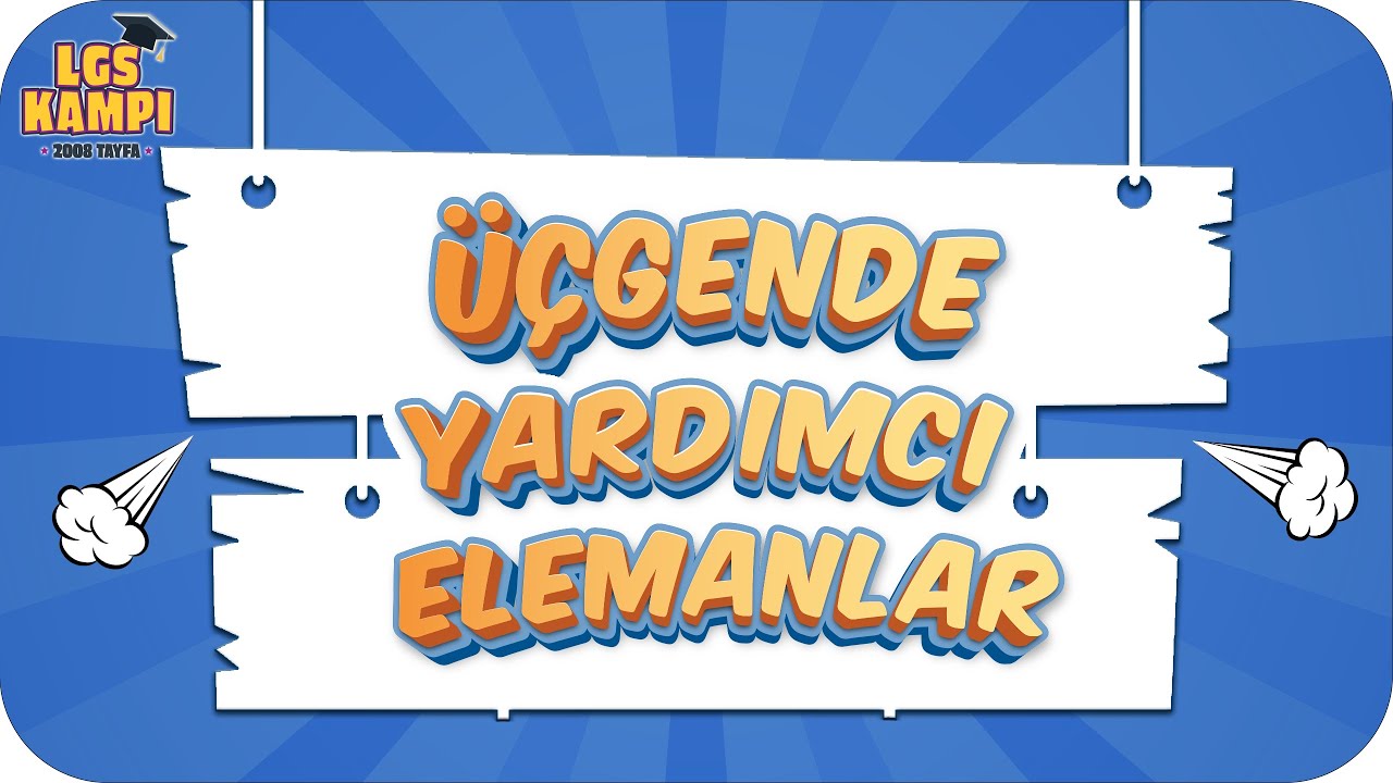 Üçgende Yardımcı Elemanlar | LGS Matematik #2022
