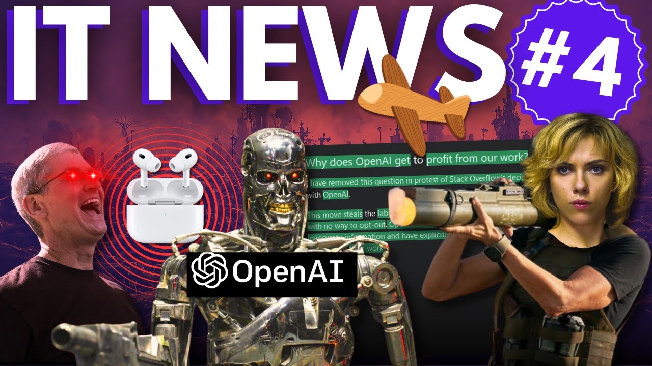 WINDOWS widzi, AIRPODSY słyszą, a OpenAI i Stack Overflow milczą | IT News #4