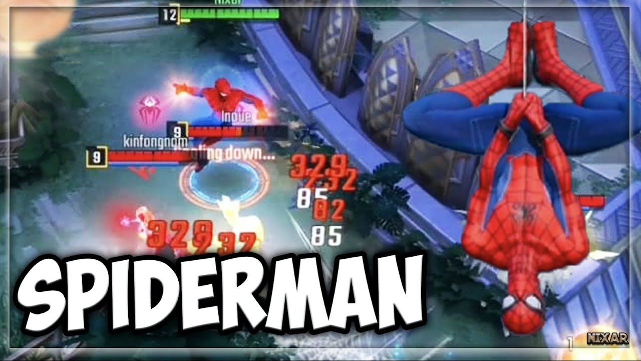 MARVEL Super War - Spiderman RANKED Gameplay | New Assassin Hero | Marvel MOBA