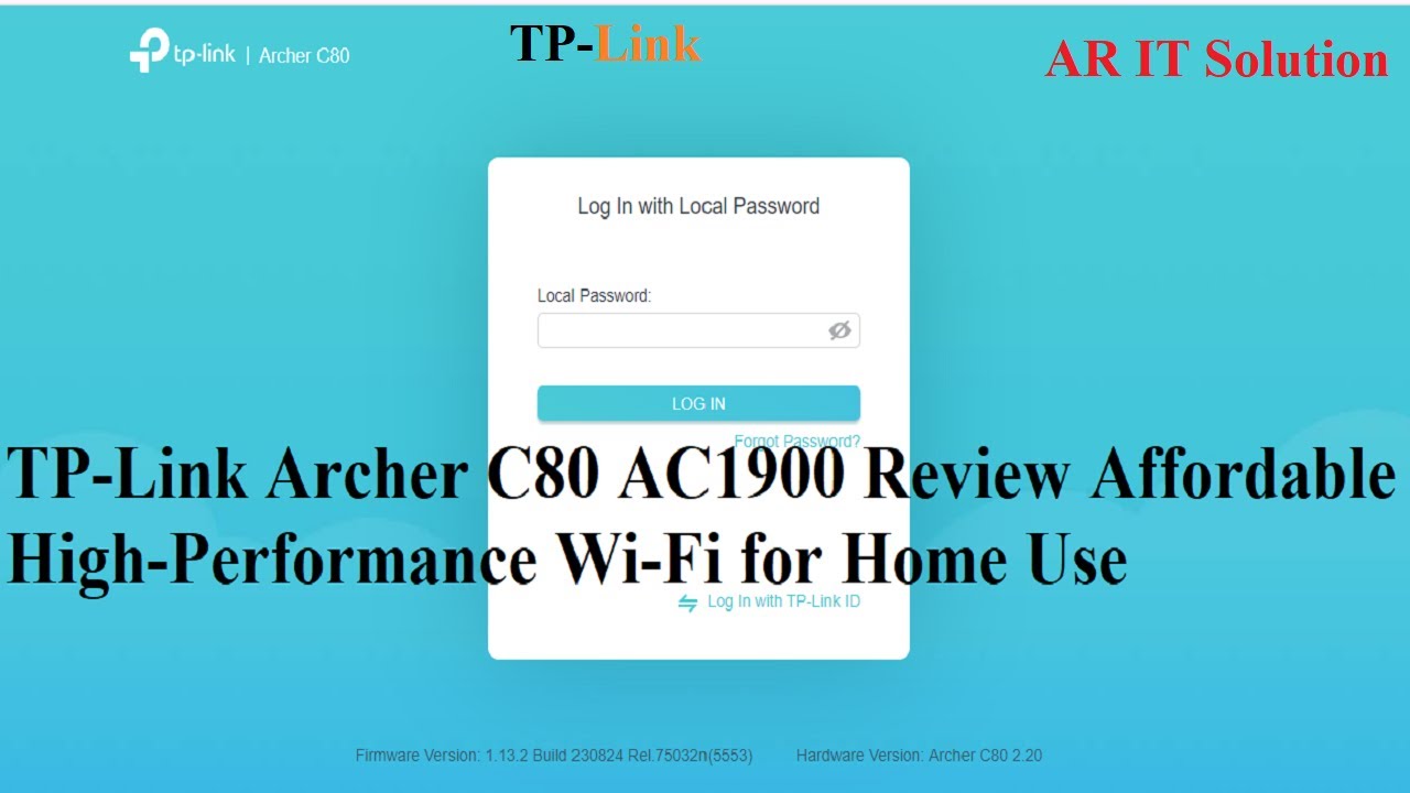 TP-Link Archer C80 AC1900 Review Affordable High-Performance Wi-Fi for Home Use