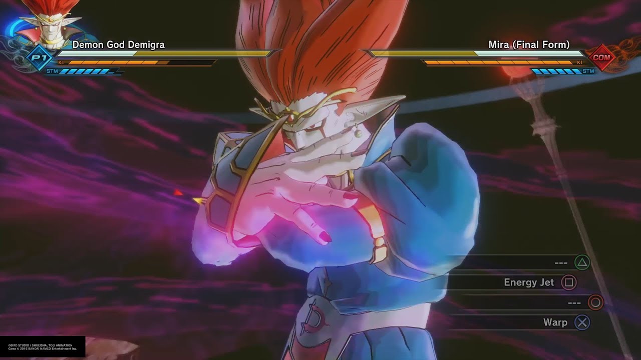 Dragon Ball Xenoverse 2 - Demon God Demigra Full Moveset
